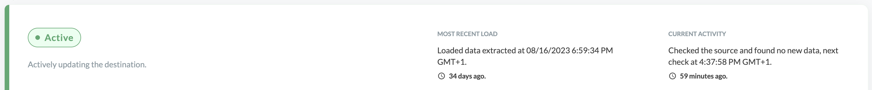 Exhausted pipeline overview