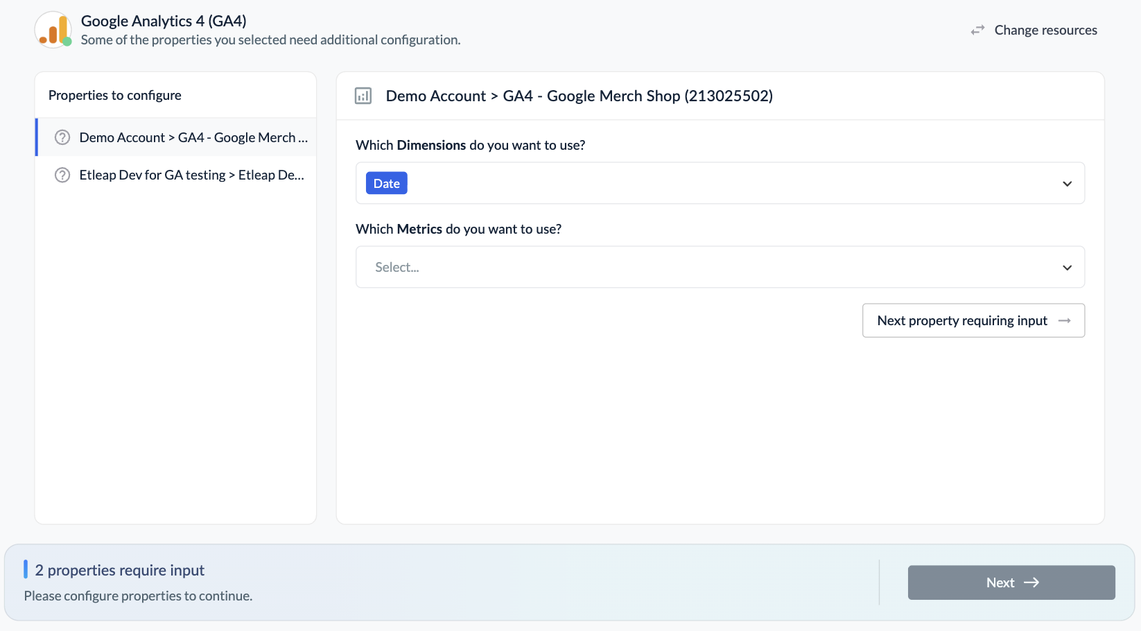 Google Analytics (GA4) Reporting Dimensions & Metrics Selection