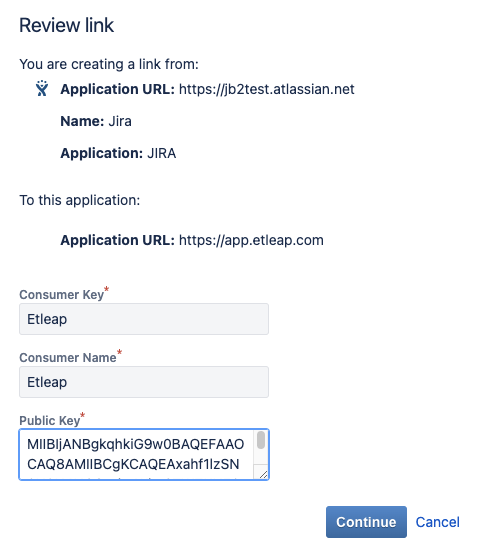 Jira: Enter Key Information