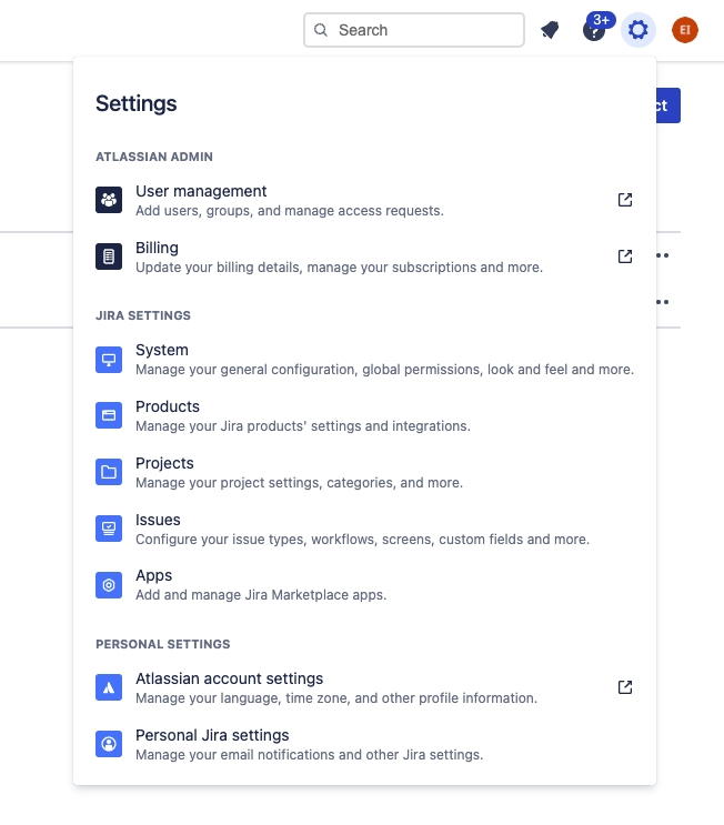 Jira: Select Products