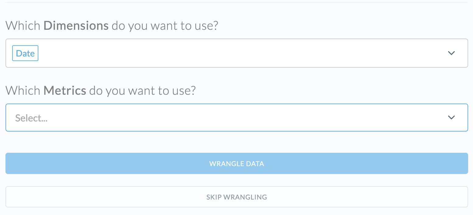 Google Analytics (GA4) Reporting Dimensions & Metrics Selection
