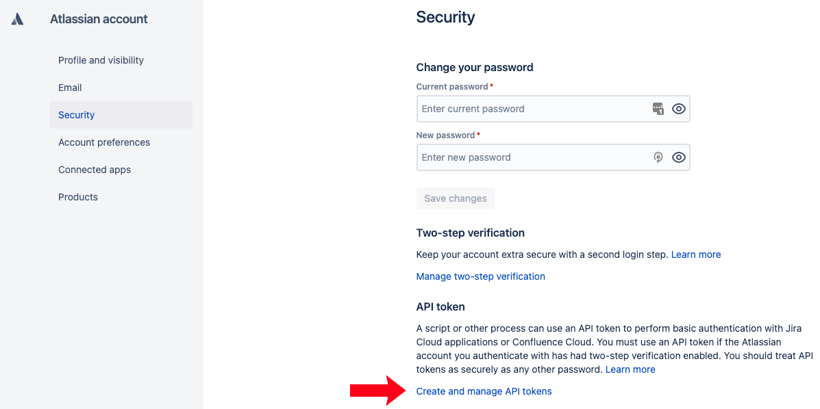 Security Page