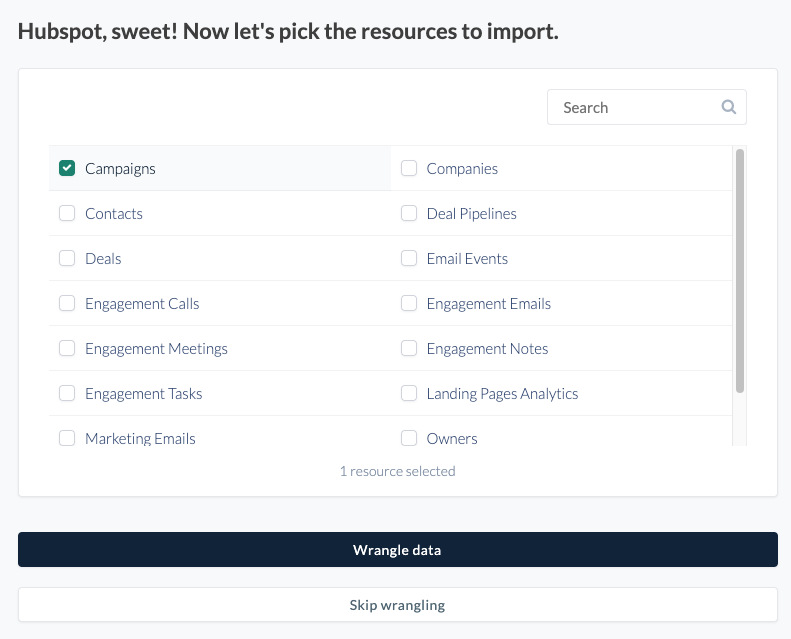 HubSpot Script Picker